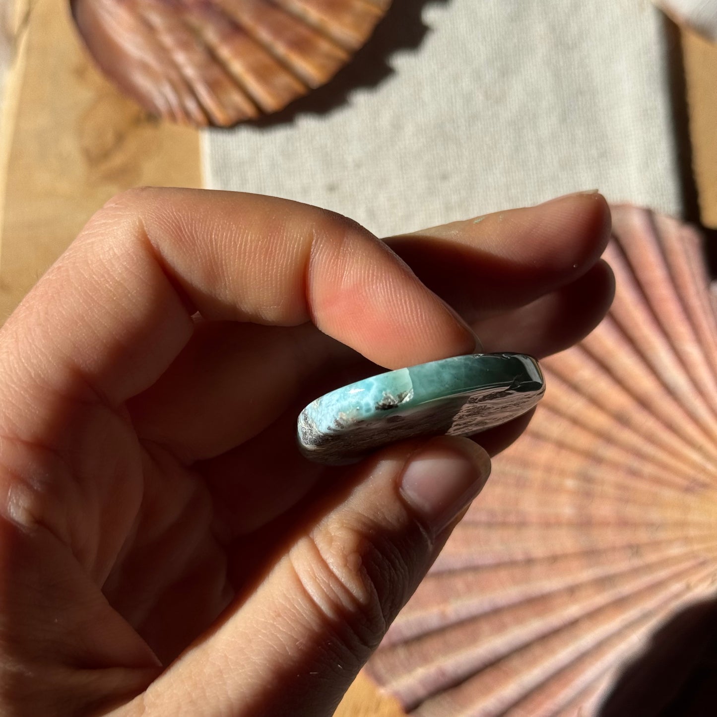 Larimar Scheibe ~ 40C