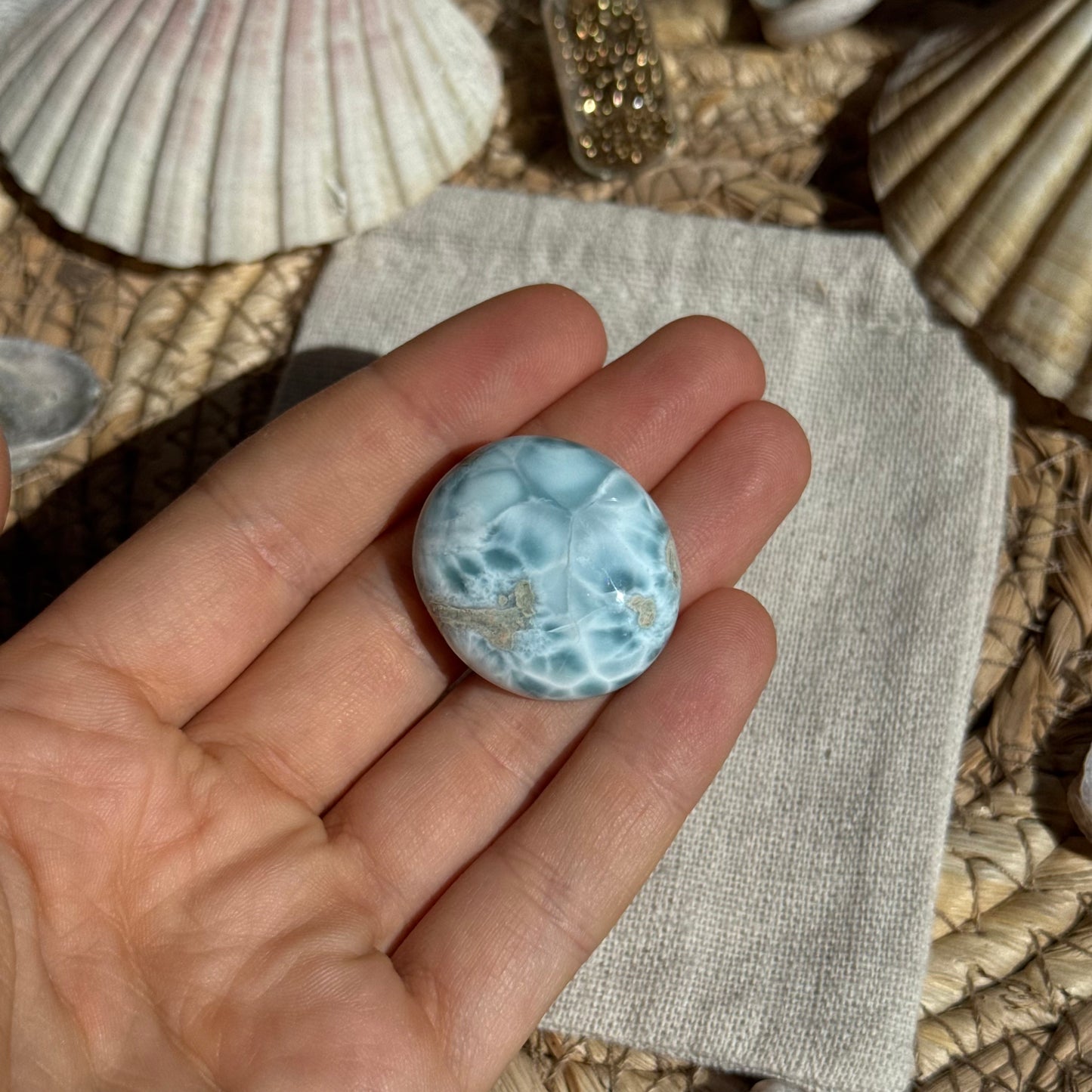 Larimar Cabochon ~ BF75