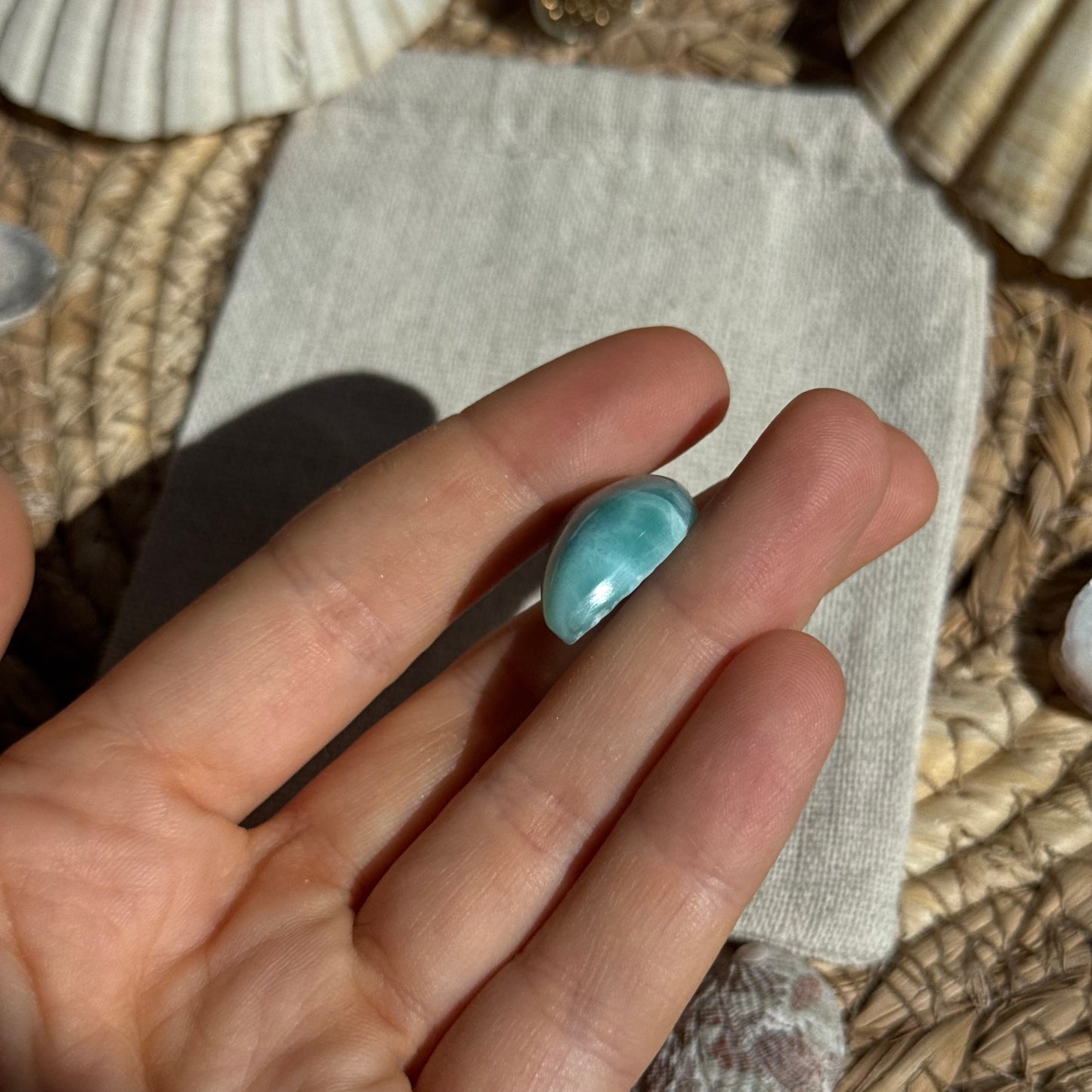 Larimar Cabochon ~ BA29