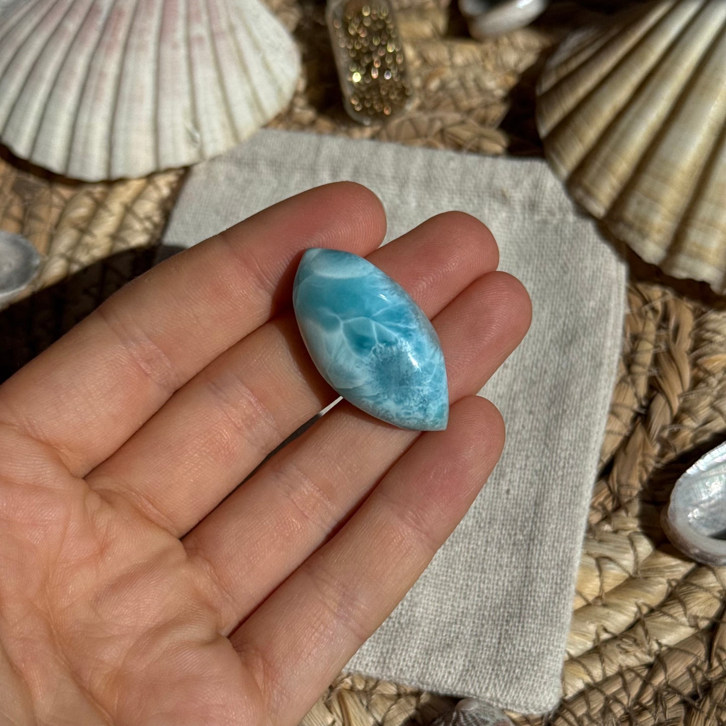 Larimar Cabochon ~ BF71