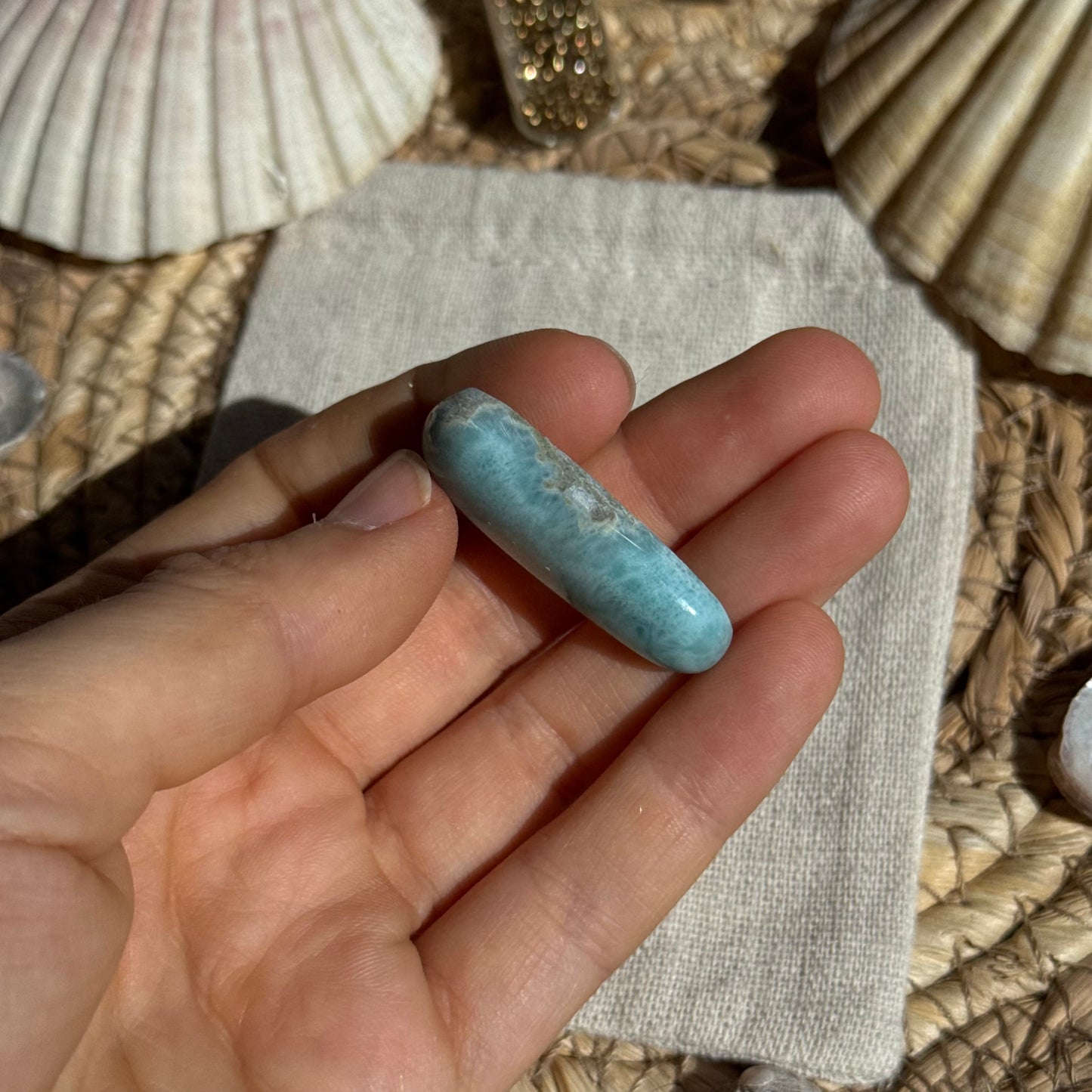 Larimar Cabochon ~ BL45