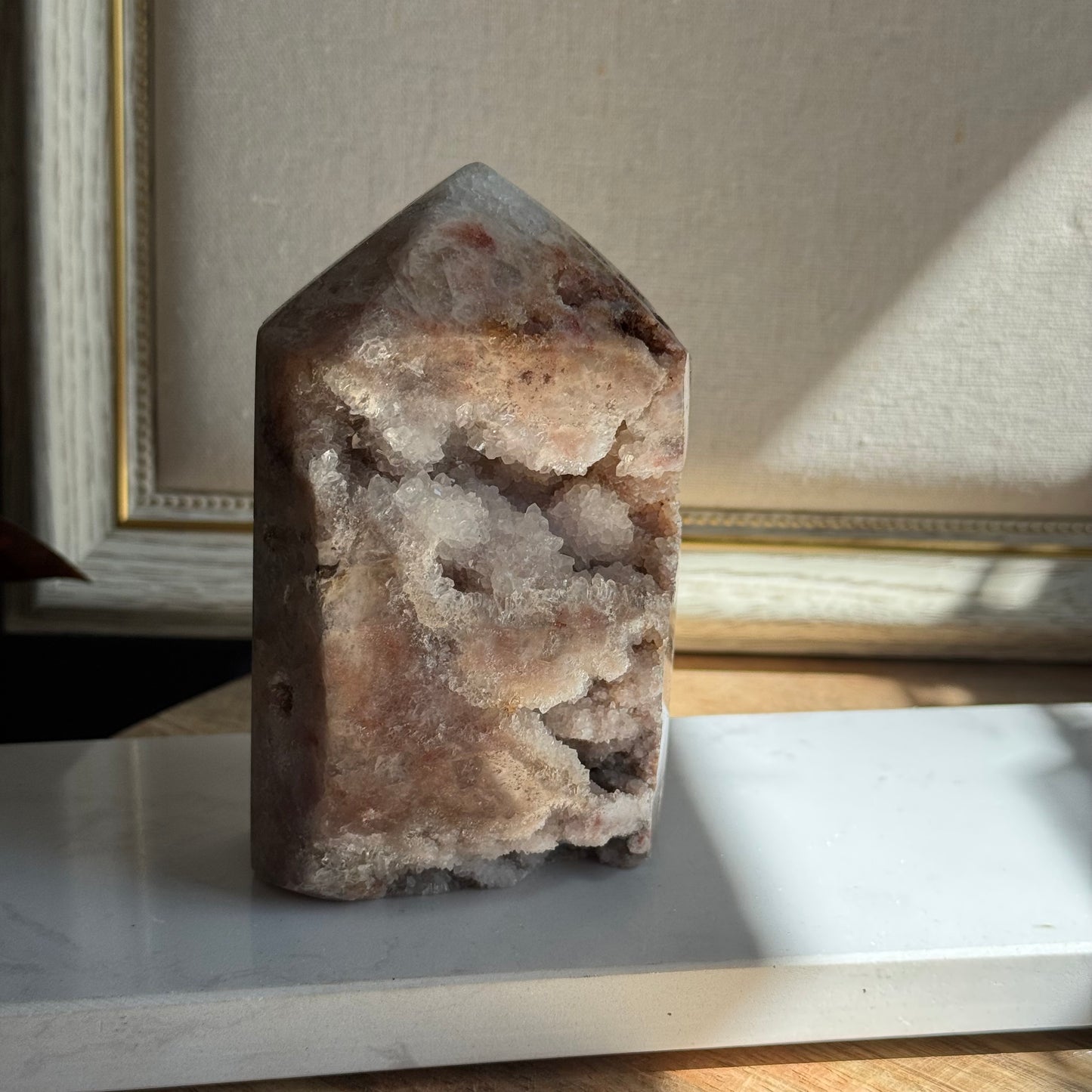 Pink amethyst Turm ~ 70