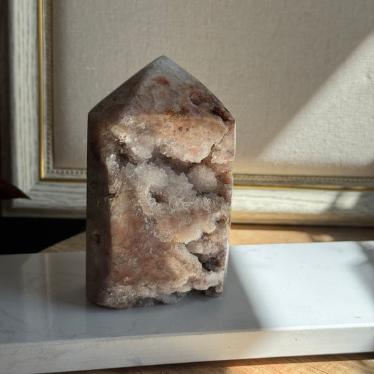 Pink amethyst Turm ~ 70