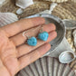 Larimar Herz Ohrringe ~ BN95