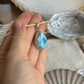 Larimar Anhänger 925 silber ~ VA111