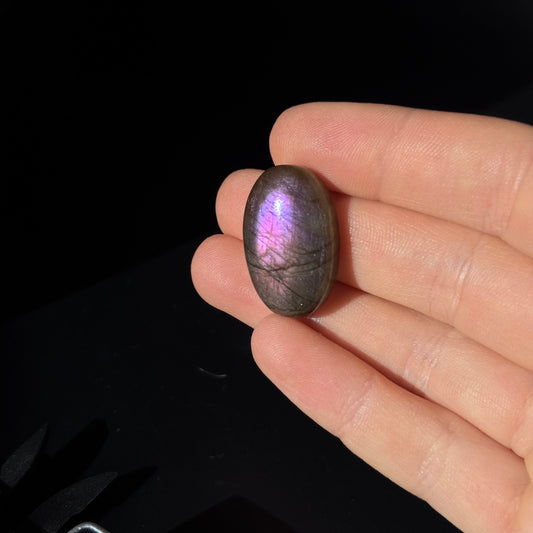 Lila Labradorit Cabochon ~ 14ZU