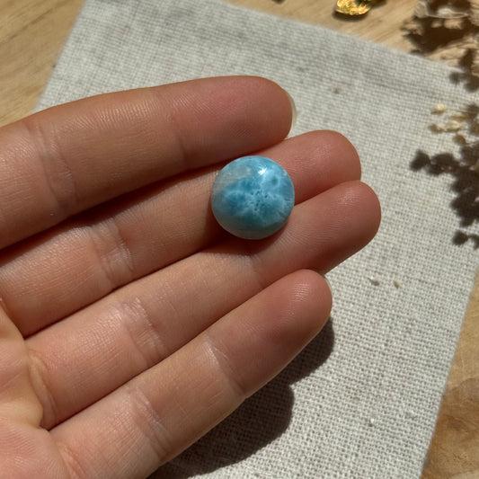 Larimar Cabochon ~ 18