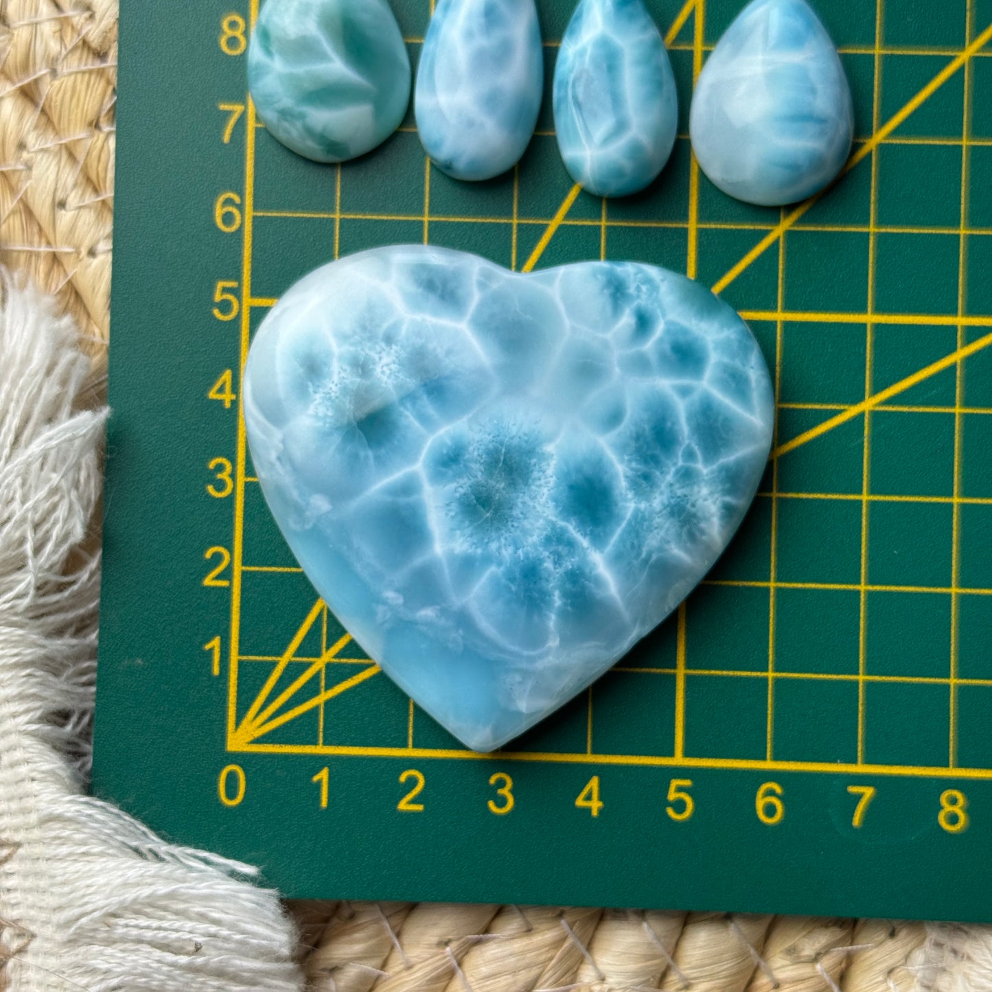 XL Larimar Herz