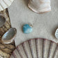 Larimar Herz Anhänger 925 silber ~ HQ40