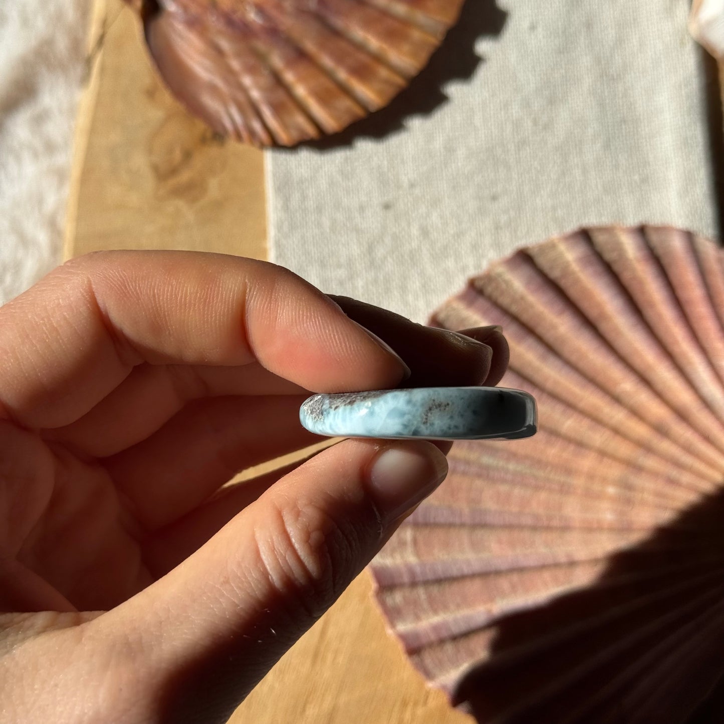 Larimar Scheibe ~ 45C