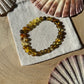 Bernstein Gummi Armband ca. 17,5cm ~ Unikat #8