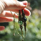 Verstellbares Makramee Armband mit Naturstein Moosachat