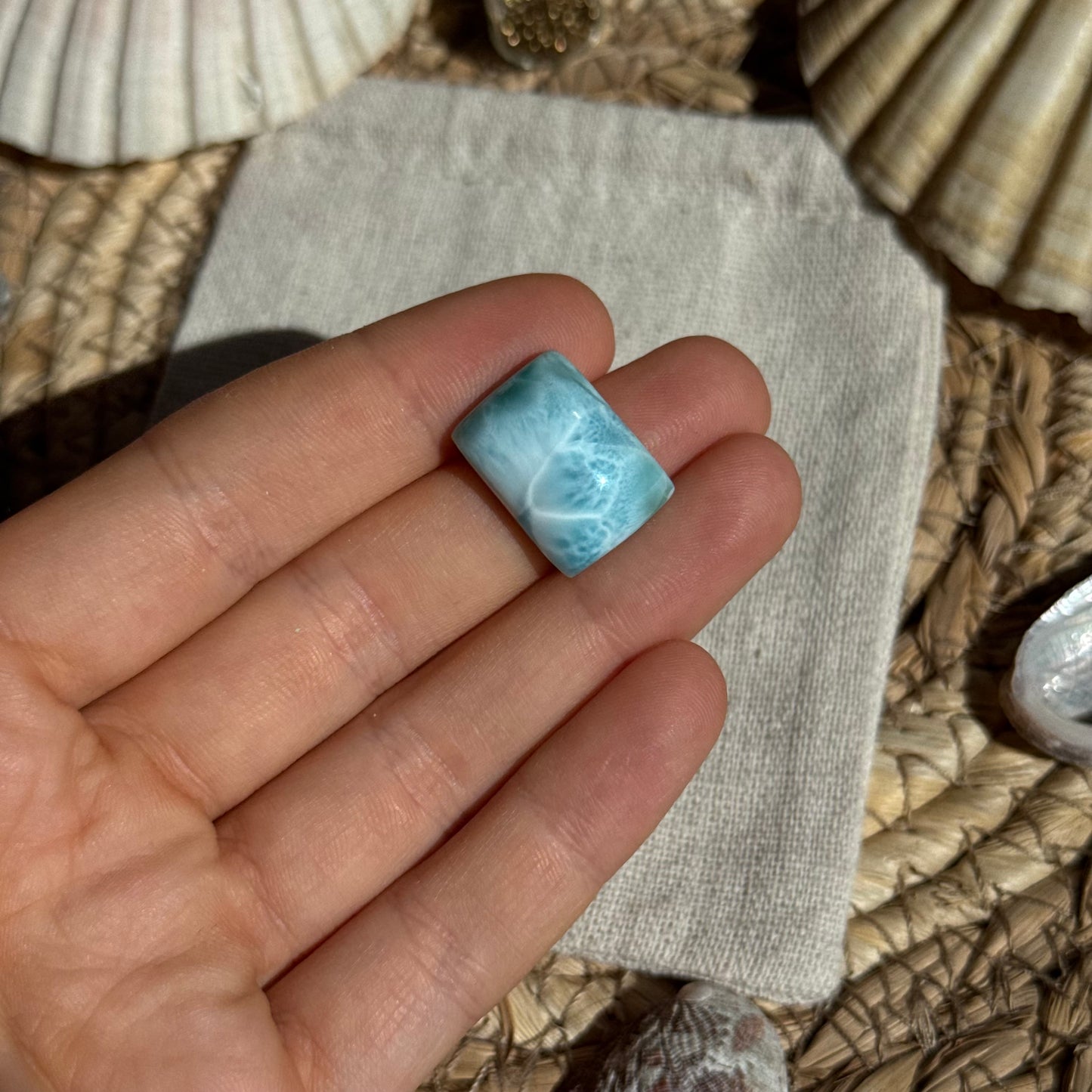 Larimar Cabochon ~ BD29