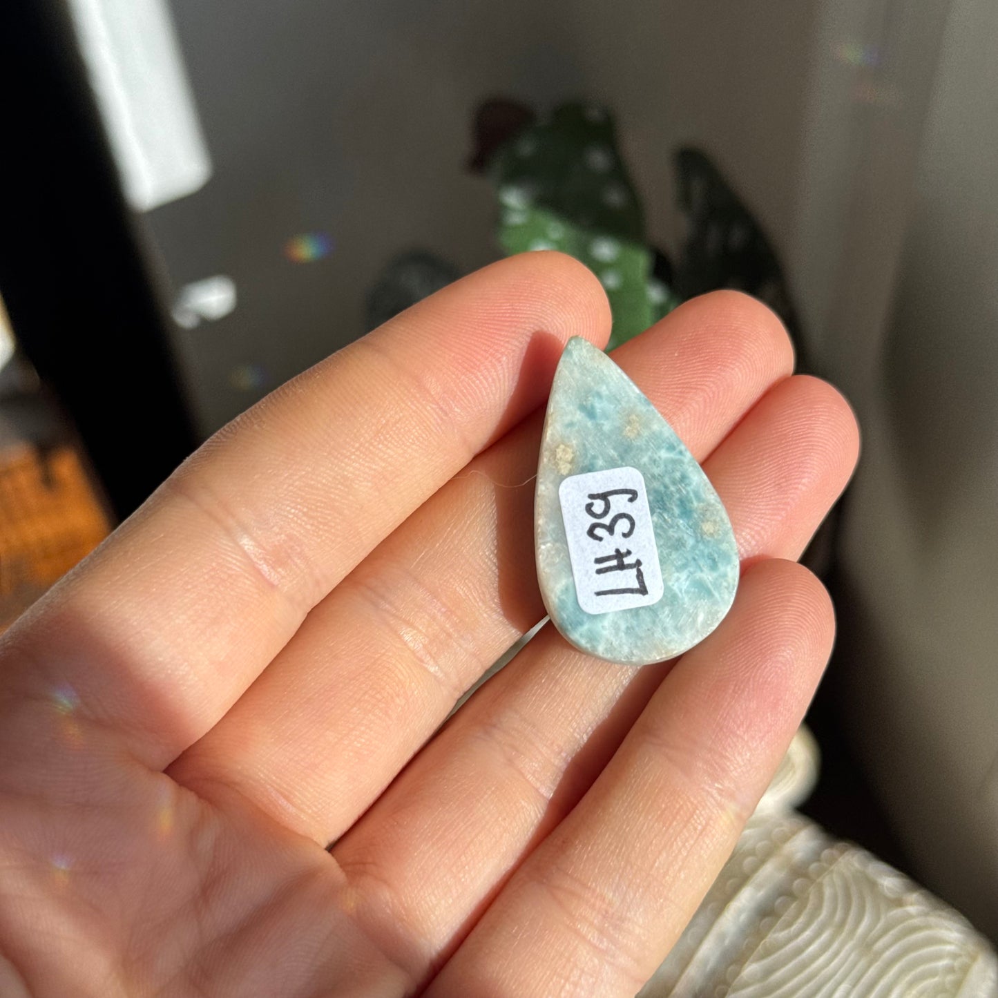 Larimar Cabochon ~ LH39