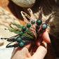 Handarbeit Schmuck – Moosachat Armband Erdenfunke