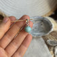 Larimar Kugel Anhänger 925 silber ~ VW42