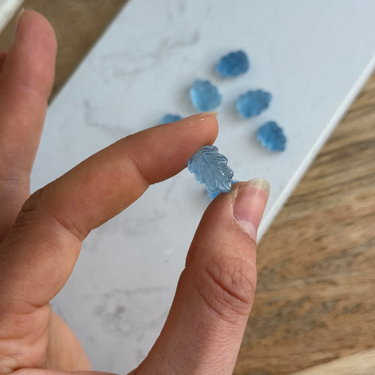 Mystery aquamarin Blatt