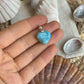 Larimar Herz Anhänger 925 silber ~ HF45