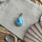 Larimar Anhänger 925 silber ~ VA111