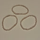 Rosenquarz Edelstein Armband 4mm