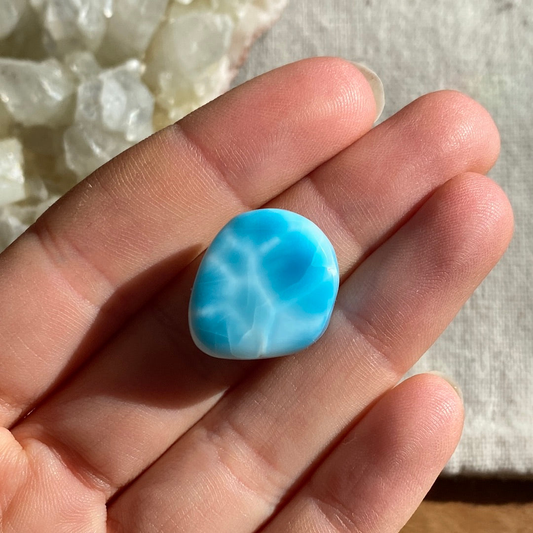 Larimar Cabochon/ freiform