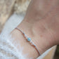 Bergkristall & Aquamarin Armband