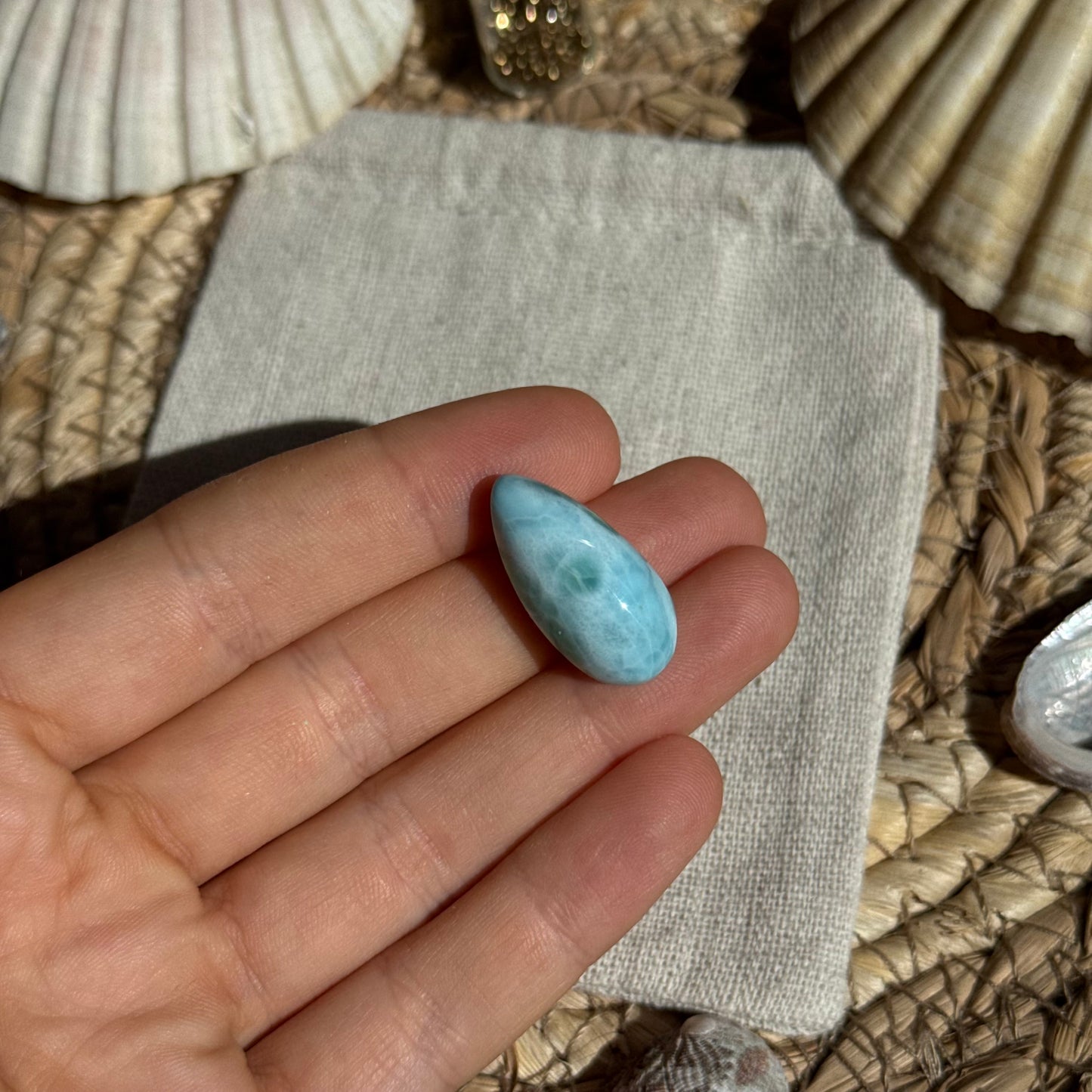 Larimar Cabochon ~ BC26