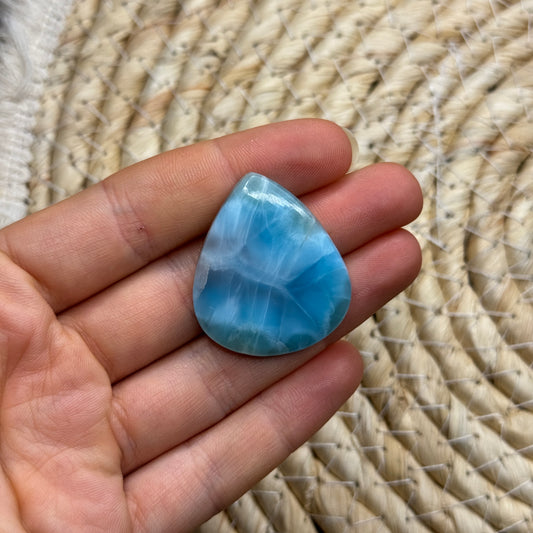 Larimar Cabochon bware ~ 55LAAF