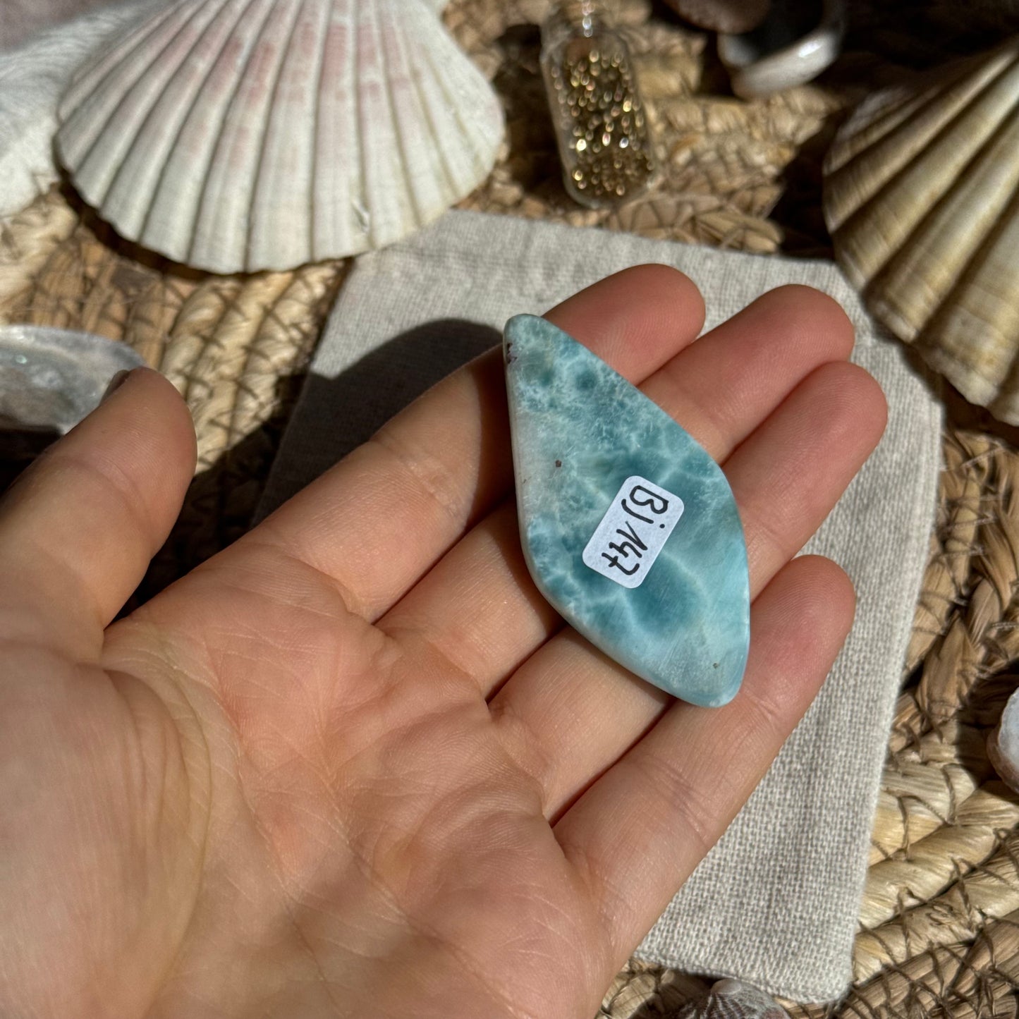 Larimar Cabochon ~ BJ147