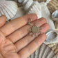 Larimar Sonne Anhänger 925 silber ~ HU45