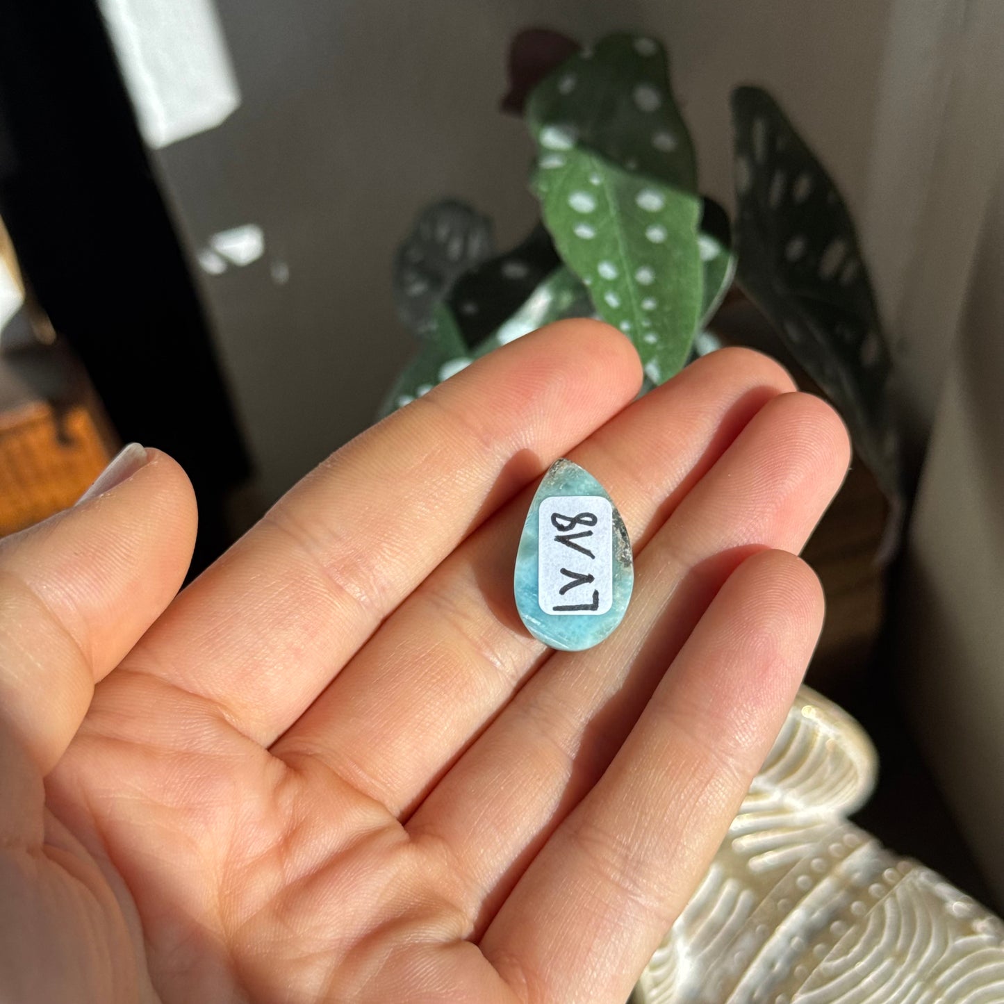 Larimar Cabochon ~ LV18
