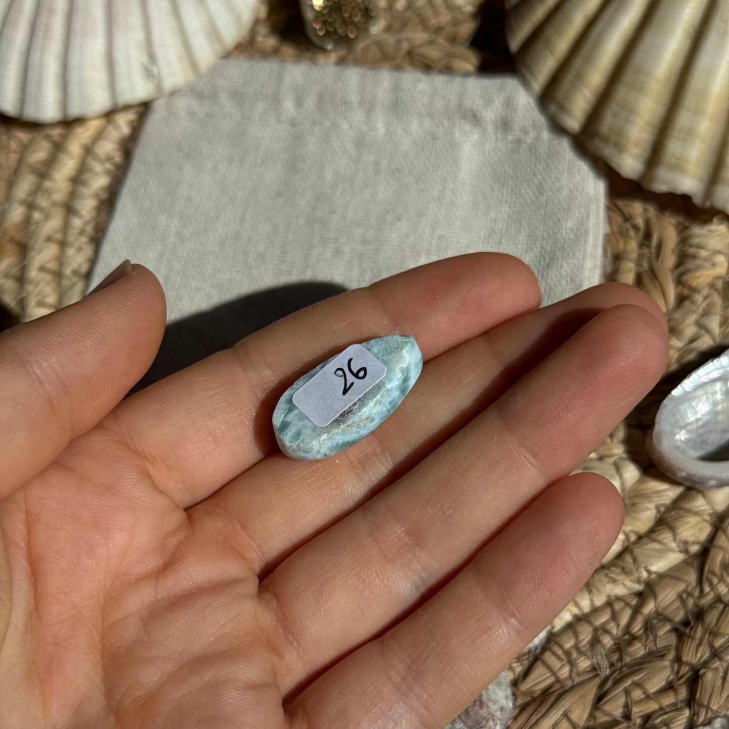 Larimar Cabochon ~ BC26