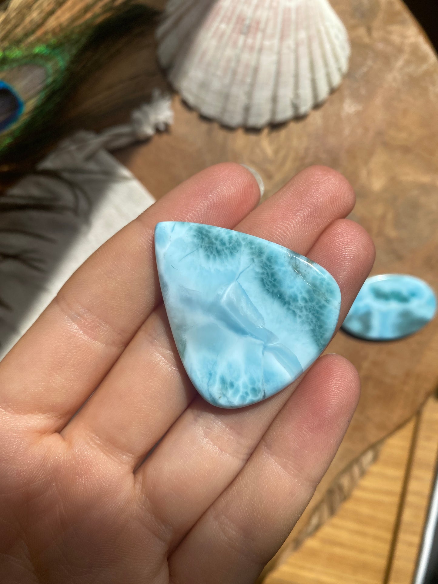 Larimar Cabochon ~ D48