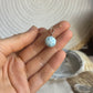 Larimar Kugel Anhänger 925 silber ~ VR42