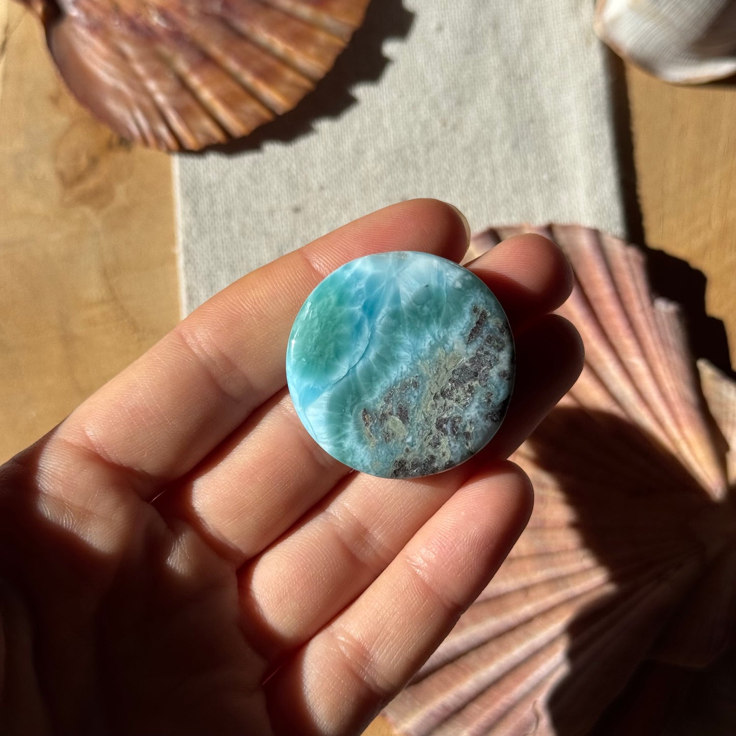 Larimar Scheibe ~ 50D