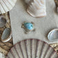 Larimar Schildkröte Anhänger 925 silber ~ BL115