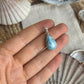 Larimar Anhänger 925 silber ~ VC43
