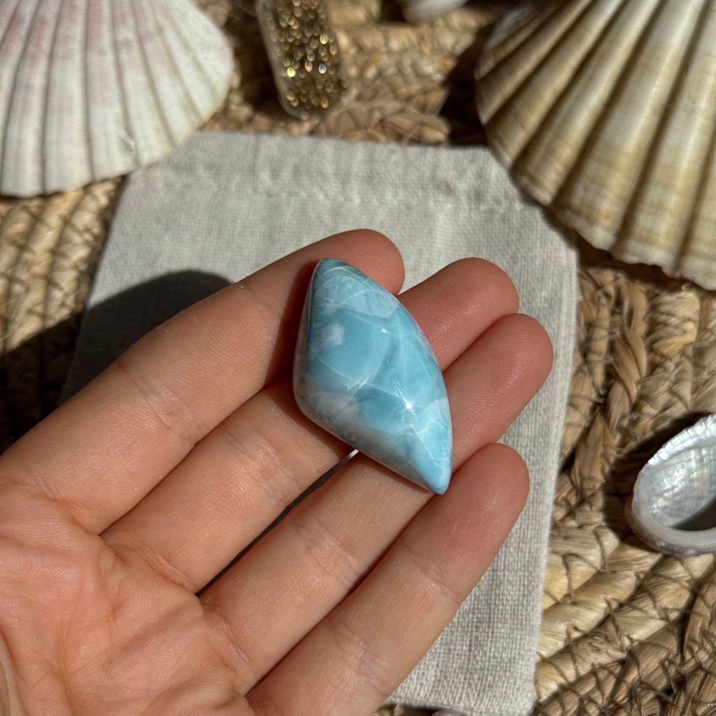 Larimar Cabochon ~ BH85