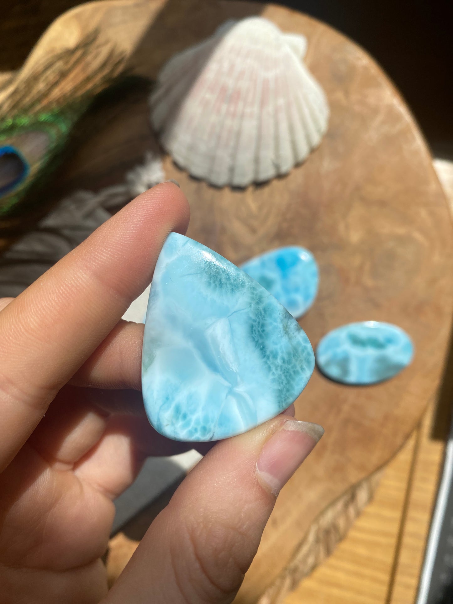 Larimar Cabochon ~ D48