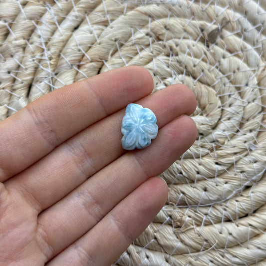 Larimar Schnitzerei Cabochon ~ 14LY