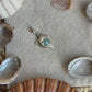Larimar Delfin Anhänger 925 silber ~ BY50