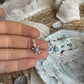 Larimar Schildkröten Ohrringe ~ BU40