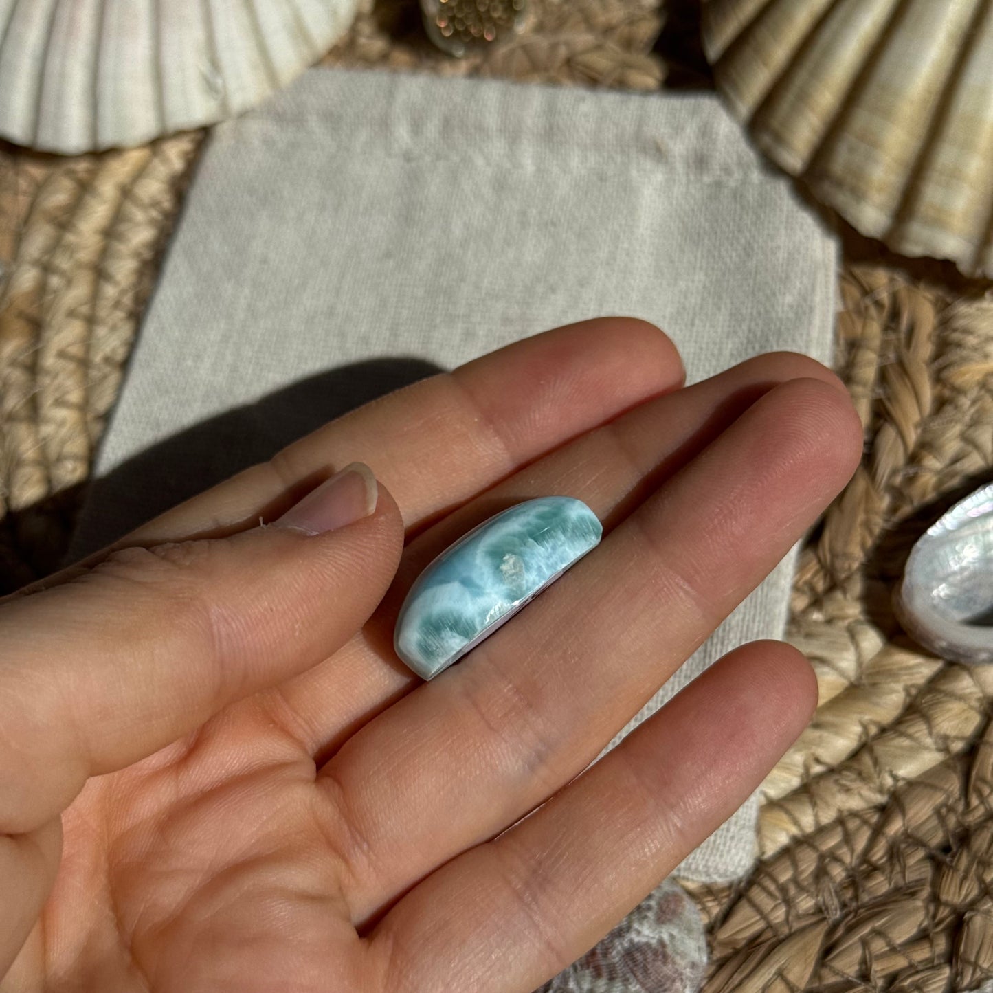Larimar Cabochon ~ BC26