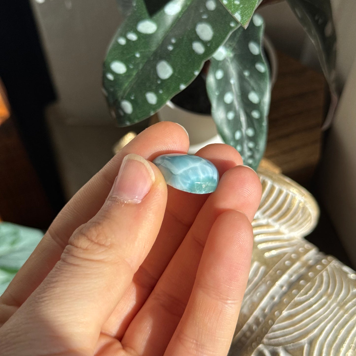 Larimar Cabochon ~ LQ21