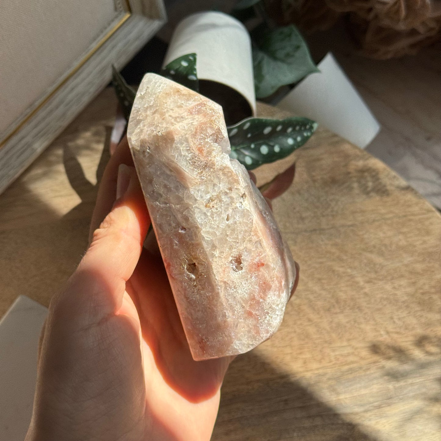 Pink amethyst Turm ~ 70