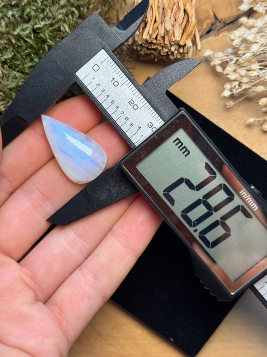 Regenbogen Mondstein /Weißer Labradorit ~ 15KA