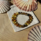 Bernstein Gummi Armband ca. 17cm ~ Unikat #6