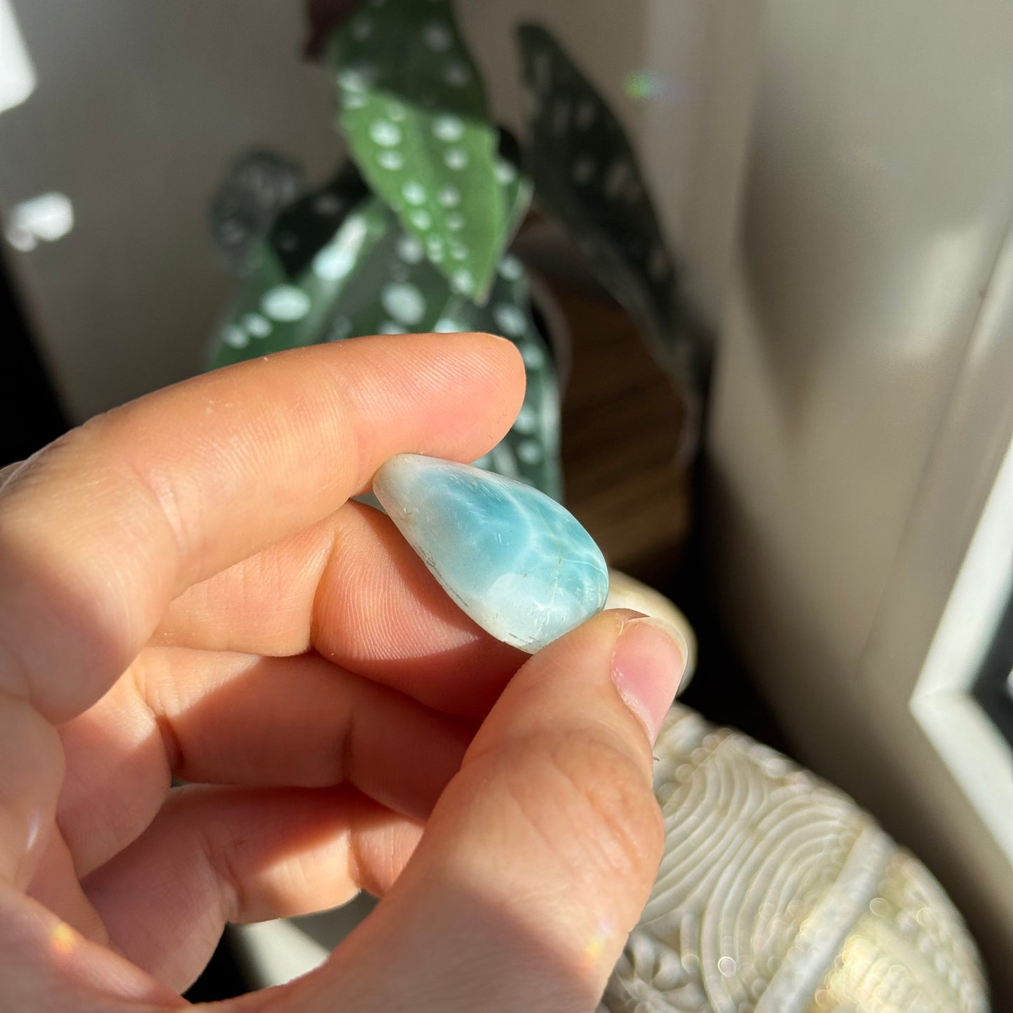 Larimar Cabochon ~ LE44