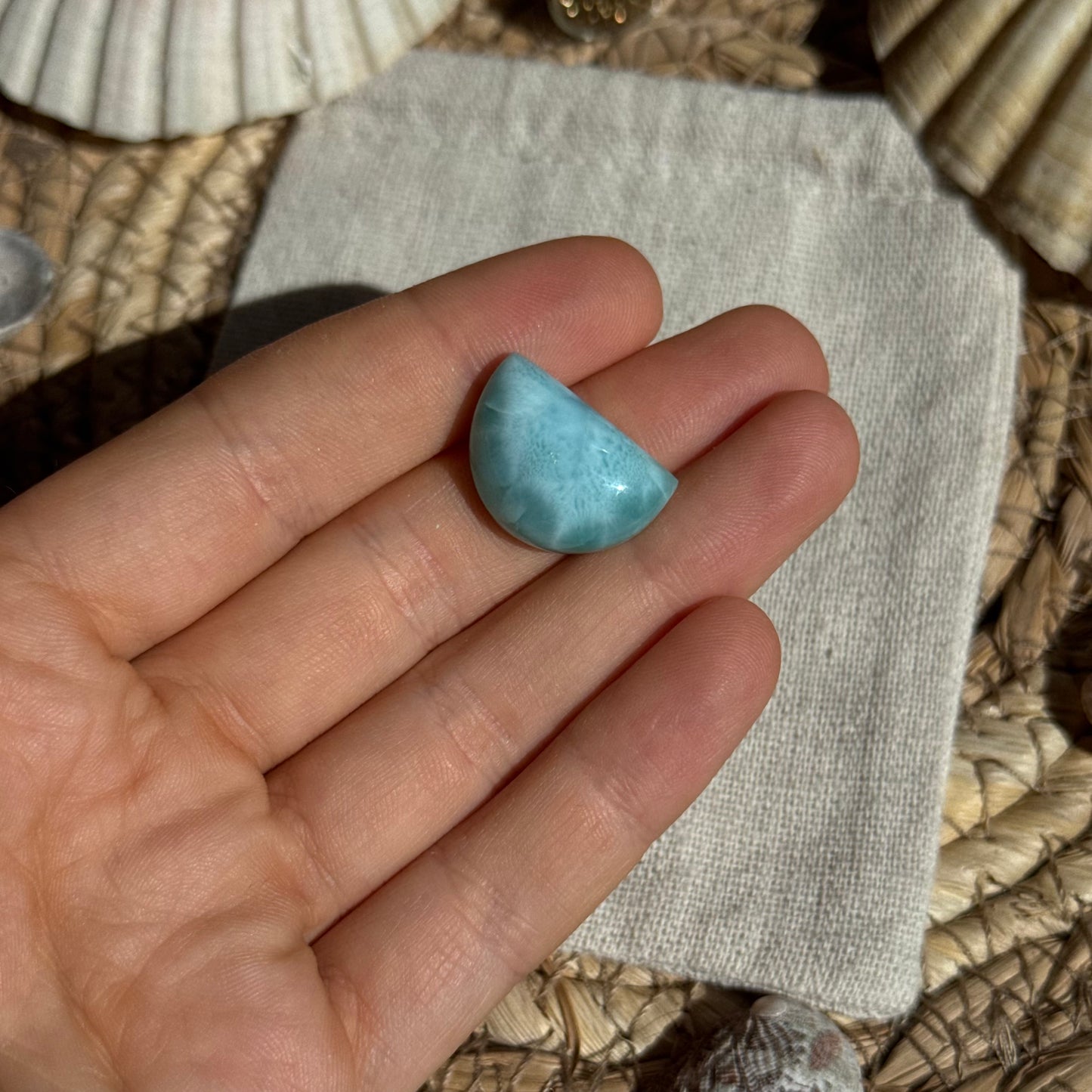 Larimar Cabochon ~ BA20