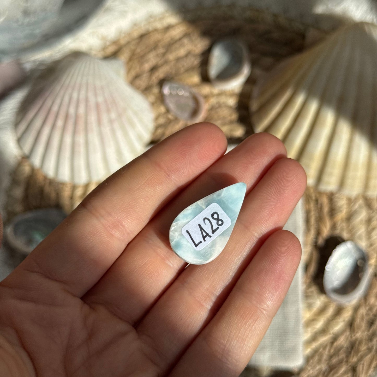 Larimar Cabochon ~ LA28